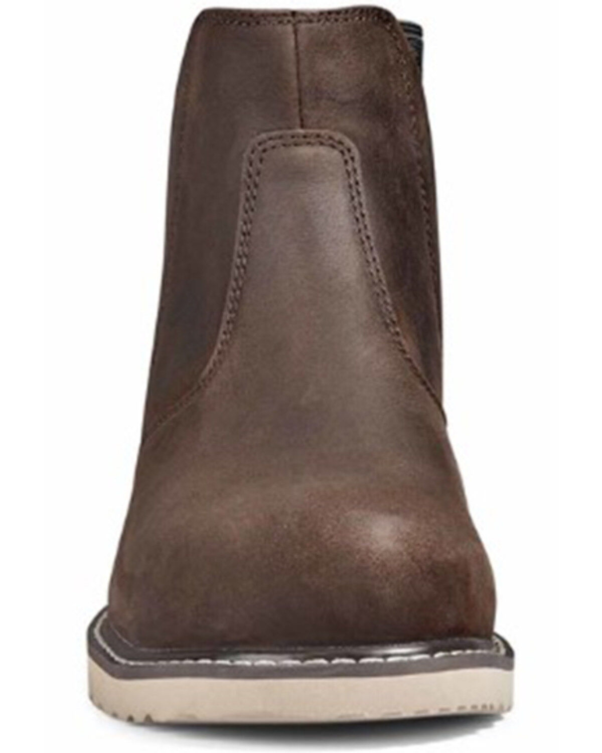 Image #4 - Kodiak Women's Whitton Chelsea Work Boots - Steel Toe, Dark Brown, hi-res