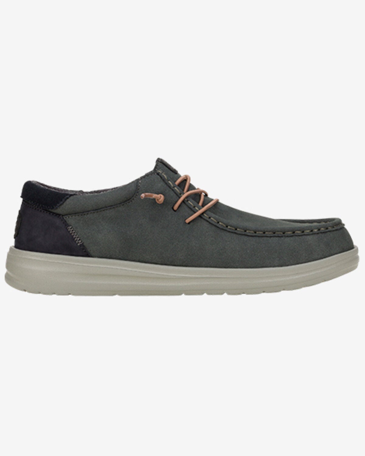 Image #2 - HEYDUDE Men's Paul Casual Shoes - Moc Toe, Black, hi-res