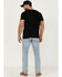 Image #3 - Levi's Men's Everyday Authentic Light Wash Stretch Slim Straight Jeans, Light Medium Wash, hi-res