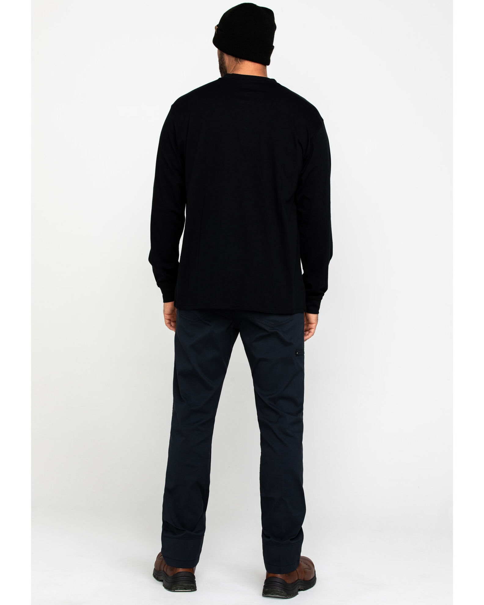 Image #5 - ATG by Wrangler Men's Caviar Synthetic Stretch Utility Pants, Black, hi-res