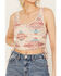 Panhandle Women's Southwestern Print Tank, Sand, hi-res