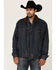 Image #1 - Wrangler Men's Concealed Carry Blanket-Lined Denim Jacket - Tall, Indigo, hi-res