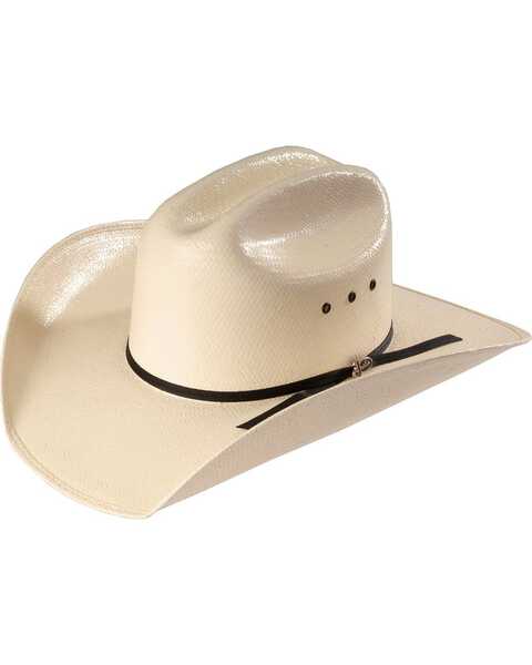 Justin 10X Ranch Hand Straw Cowboy Hat, Natural, hi-res