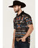 Image #2 - RANK 45® Men's Tarnation Southwestern Short Sleeve Button-Down Polo Shirt, , hi-res