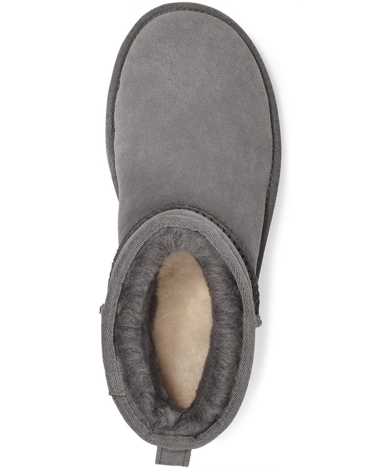 mini grey ugg boots