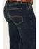 Image #4 - RANK 45® Men's Calico Wash Ambush Slim Straight Stretch Denim Jeans, Dark Wash, hi-res