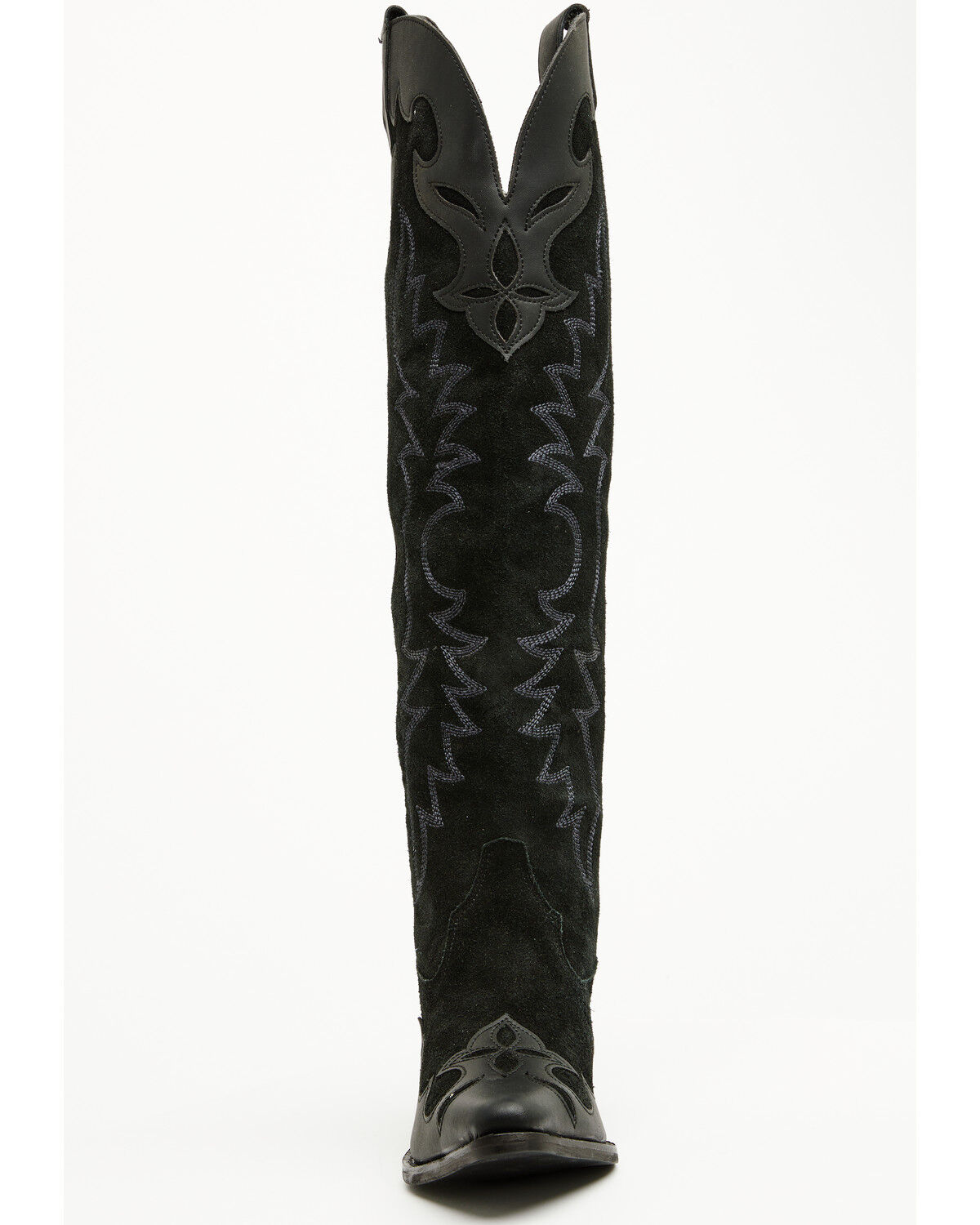Dingo Women's Drama Queen Overlay Tall Western Boots - Round Toe