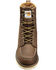 Image #2 - Carhartt Men's WP Soft Toe 8" Lace-Up Wedge Work Boots - Moc Toe , Dark Brown, hi-res