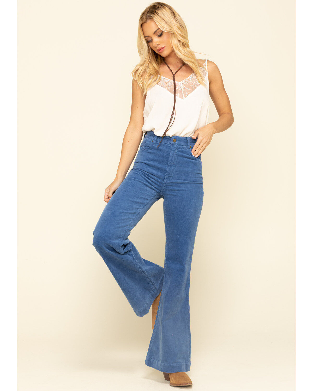 rollas flared jeans