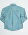 Image #3 - Cinch Toddler Boys' Printed Long Sleeve Button-Down Western Shirt, Blue, hi-res