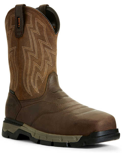 Image #1 - Ariat Men's Rebar Flex Western Work Boots - Composite Toe, , hi-res