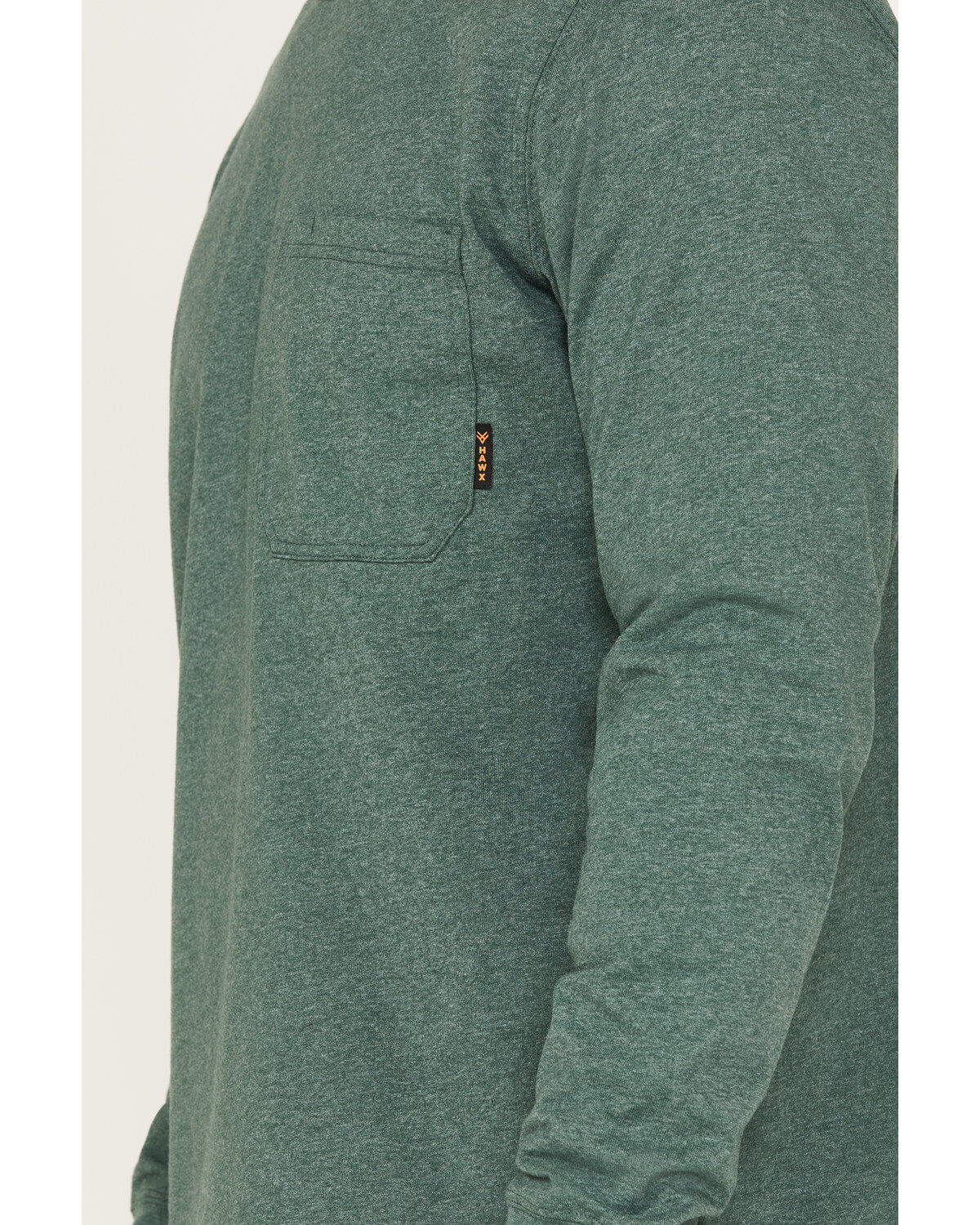 Image #2 - Hawx Men's Forge Work Pocket T-Shirt, Dark Green, hi-res