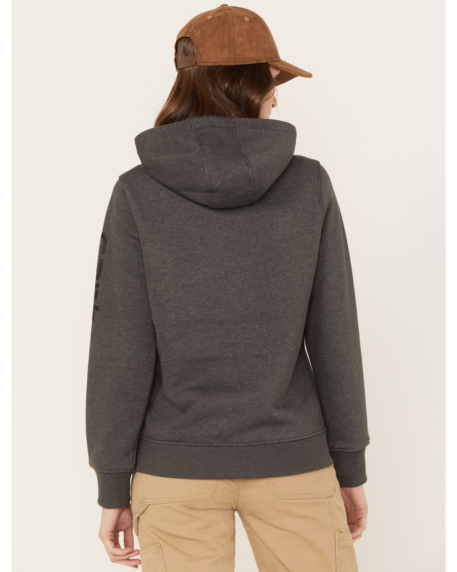 Carhartt women's clarksburg graphic sleeve hoodie deals