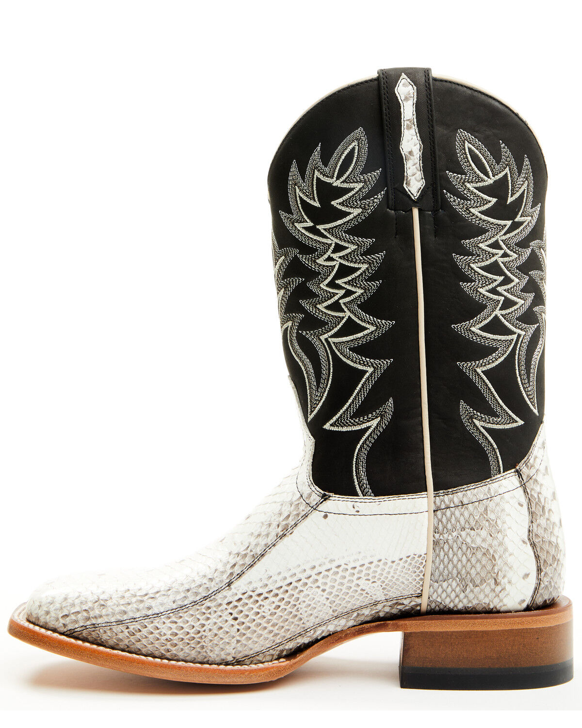 Product Name:  Cody James Men's Exotic Water Snake Back Cut Western Boots - Broad Square Toe