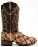 Image #2 - Cody James Men's Exotic Pirarucu Western Boots - Broad Square Toe, Chocolate, hi-res