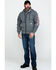Image #6 - Wolverine Men's FR Logo Sleeve Zip-Up Work Hoodie, Ash, hi-res