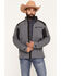 Image #1 - RANK 45&reg; Men's Lancaster Solid Softshell Jacket, Charcoal, hi-res