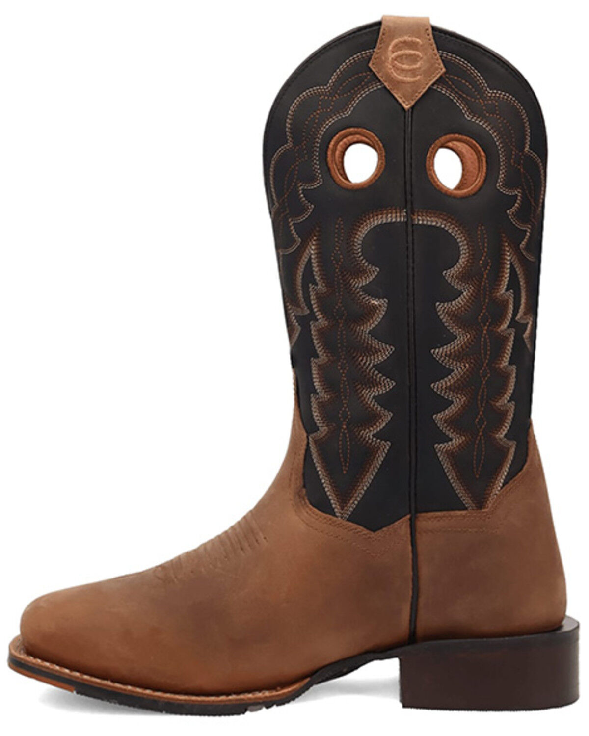 Image #3 - Dan Post Men's Lance Performance Western Boots - Broad Square Toe, Tan, hi-res