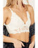 Image #3 - Shyanne Women's Floral Lace Bralette, White, hi-res