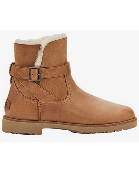 Image #2 - UGG Women's Romely Buckle Boots - Round Toe, Chestnut, hi-res