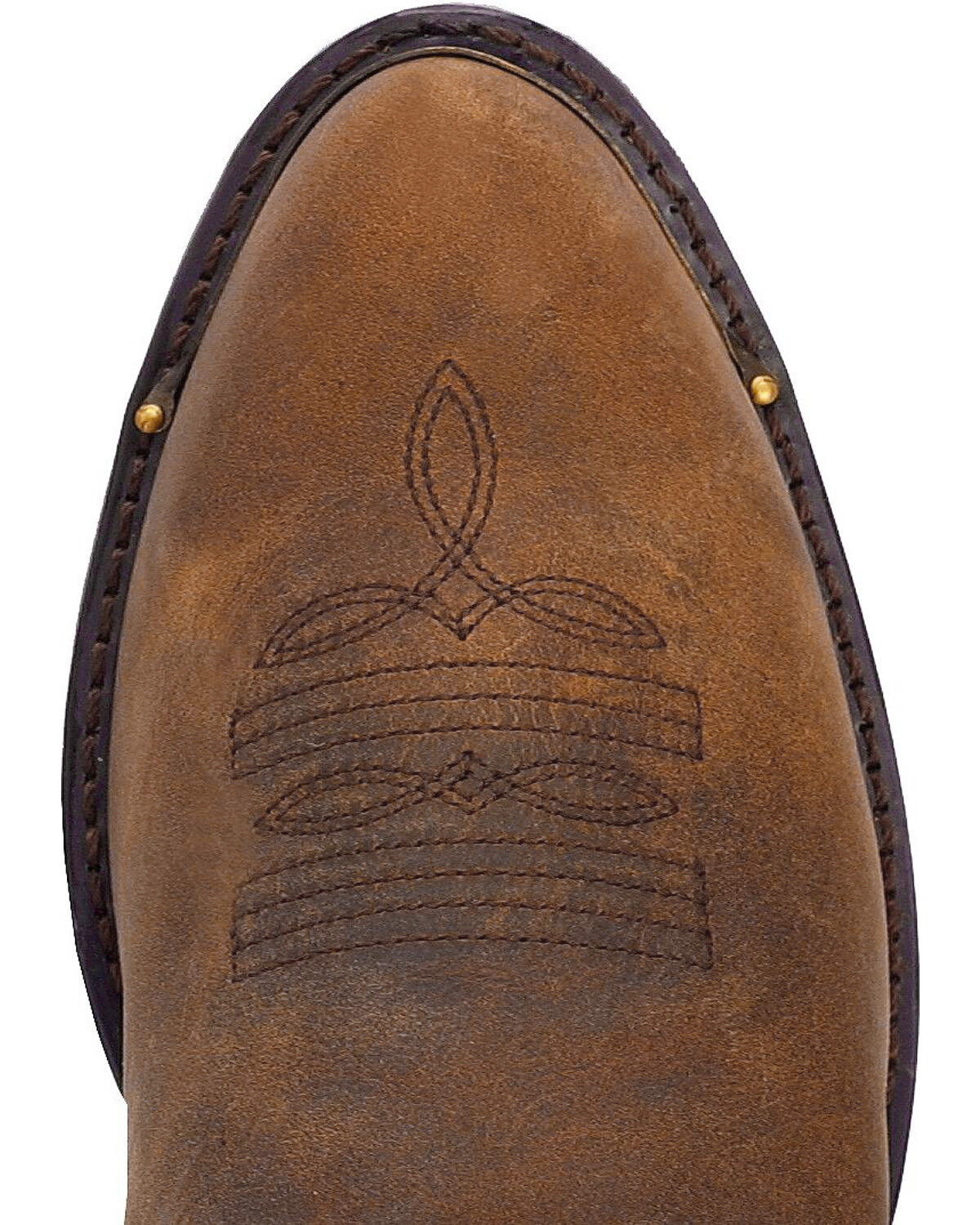 Image #6 - Durango Women's Slouch 11" Western Boots, Earthtone, hi-res