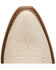 Image #6 - Justin Women's Heart Inlay Tall Western Boots - Snip Toe, Cream, hi-res