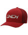 Image #1 - Cinch Men's Logo Ball Cap, Burgundy, hi-res
