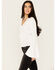 Image #3 - Idyllwind Women's Cedar Lace-Up Top, Ivory, hi-res