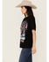 Image #2 - Idyllwind Women's Howdy Darlin Short Sleeve Boyfriend Graphic Tee, Black, hi-res