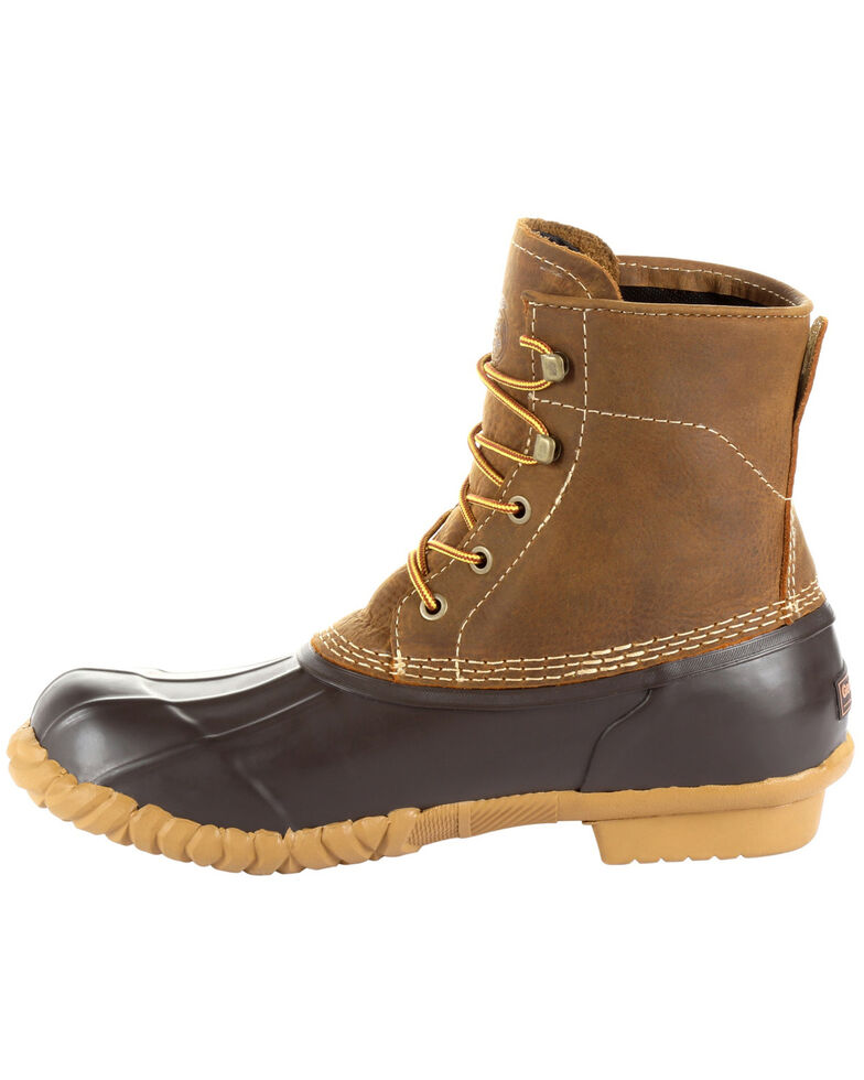 lacing duck boots