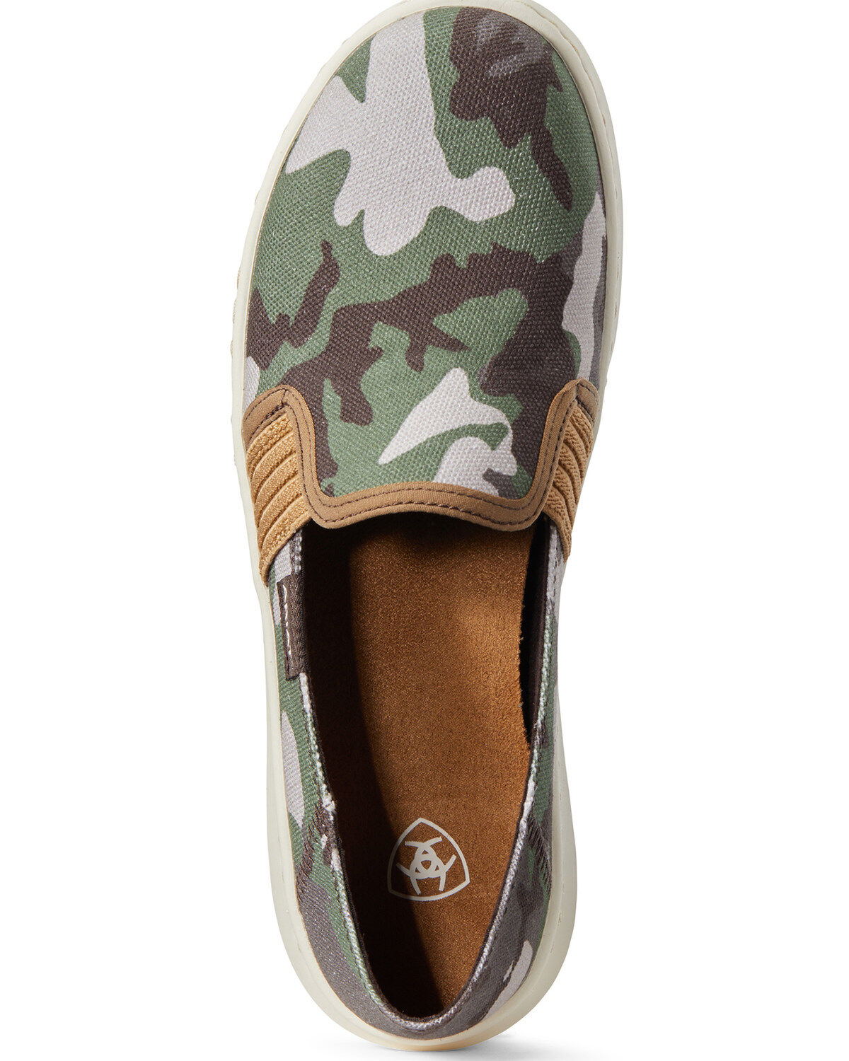 Image #4 - Ariat Women's Ryder Camo Print Slip-On Shoes, , hi-res