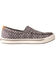 Hooey by Twisted X Men's Southwestern Print Slip-On Lopers, Black/white, hi-res