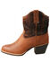 Image #3 - Twisted X Women's Hair-On Western Booties - Round Toe, , hi-res