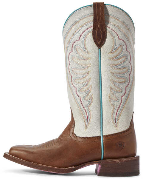 Image #2 - Ariat Women's Shiloh Red Western Boots - Wide Square Toe, , hi-res