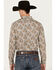 Image #4 - Cody James Men's Gold Dust Paisley Print Long Sleeve Pearl Snap Western Shirt - Tall, , hi-res