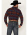 Image #4 - Cody James Men's Fire Water Southwestern Print Long Sleeve Pearl Snap Western Shirt, , hi-res