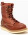 Image #1 - Hawx Men's Lacer Wedge Work Boots - Soft Toe, Brown, hi-res