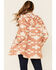 Pendleton Women's Sierra Mixed Pattern Oversized Zip Hoodie , Ivory, hi-res