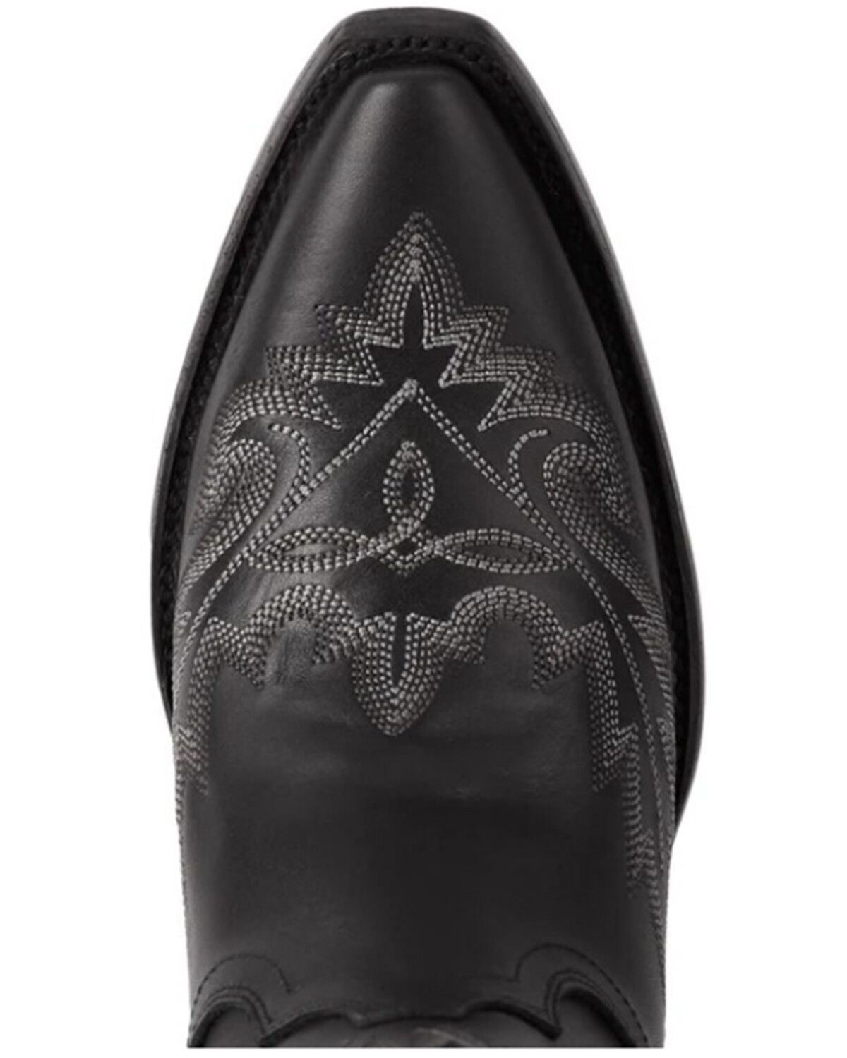 Image #6 - Lane Women's Lexington Western Boots - Snip Toe, Jet Black, hi-res