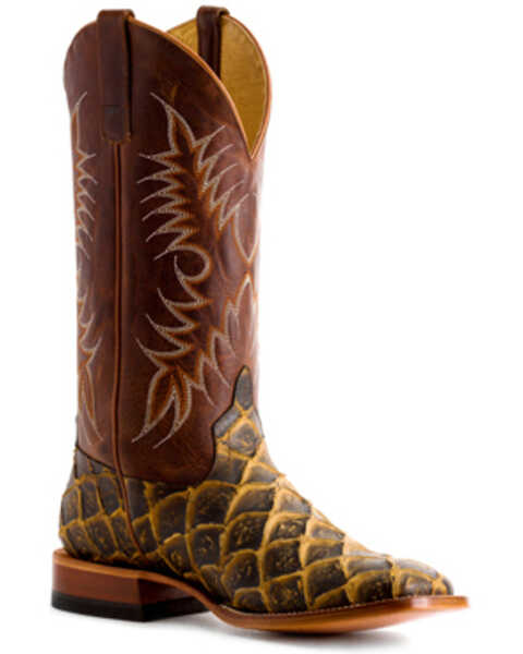 Image #1 - Horse Power Men's Filet To Fish Western Boots - Square Toe, , hi-res