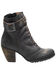 Image #2 - Harley Davidson Women's Calkins Moto Boots - Round Toe, , hi-res