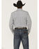 Image #4 - RANK 45® Men's Desert Walk Medallion Print Long Sleeve Button-Down Stretch Western Shirt, Blue, hi-res