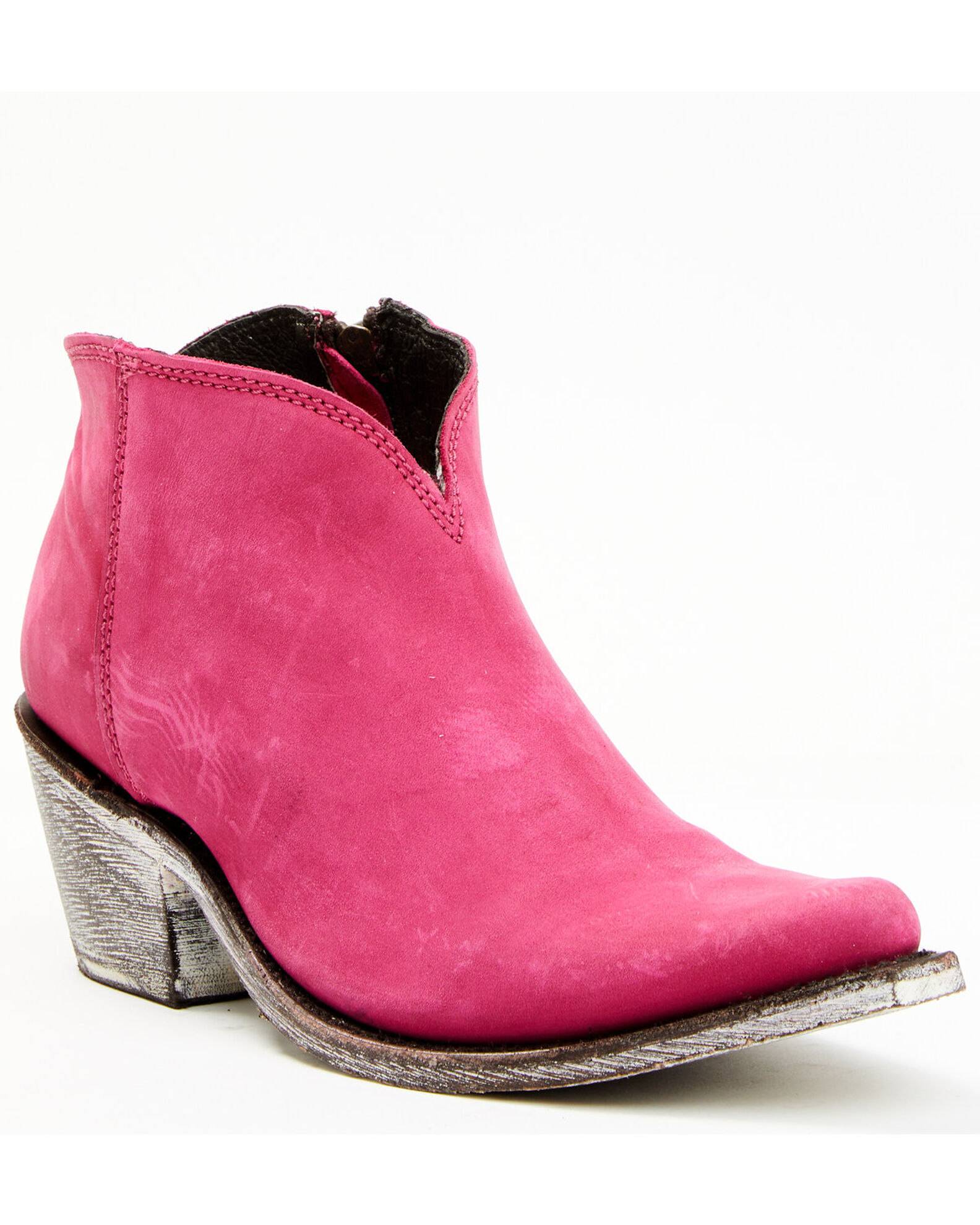 Silver booties women online