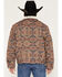 Image #4 - Wrangler Men's Southwestern Print Sherpa Lined Jacket, Taupe, hi-res