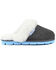 Image #2 - Superlamb Women's Onager Charcoal Suede Leather Casual Slip-On Mule, , hi-res