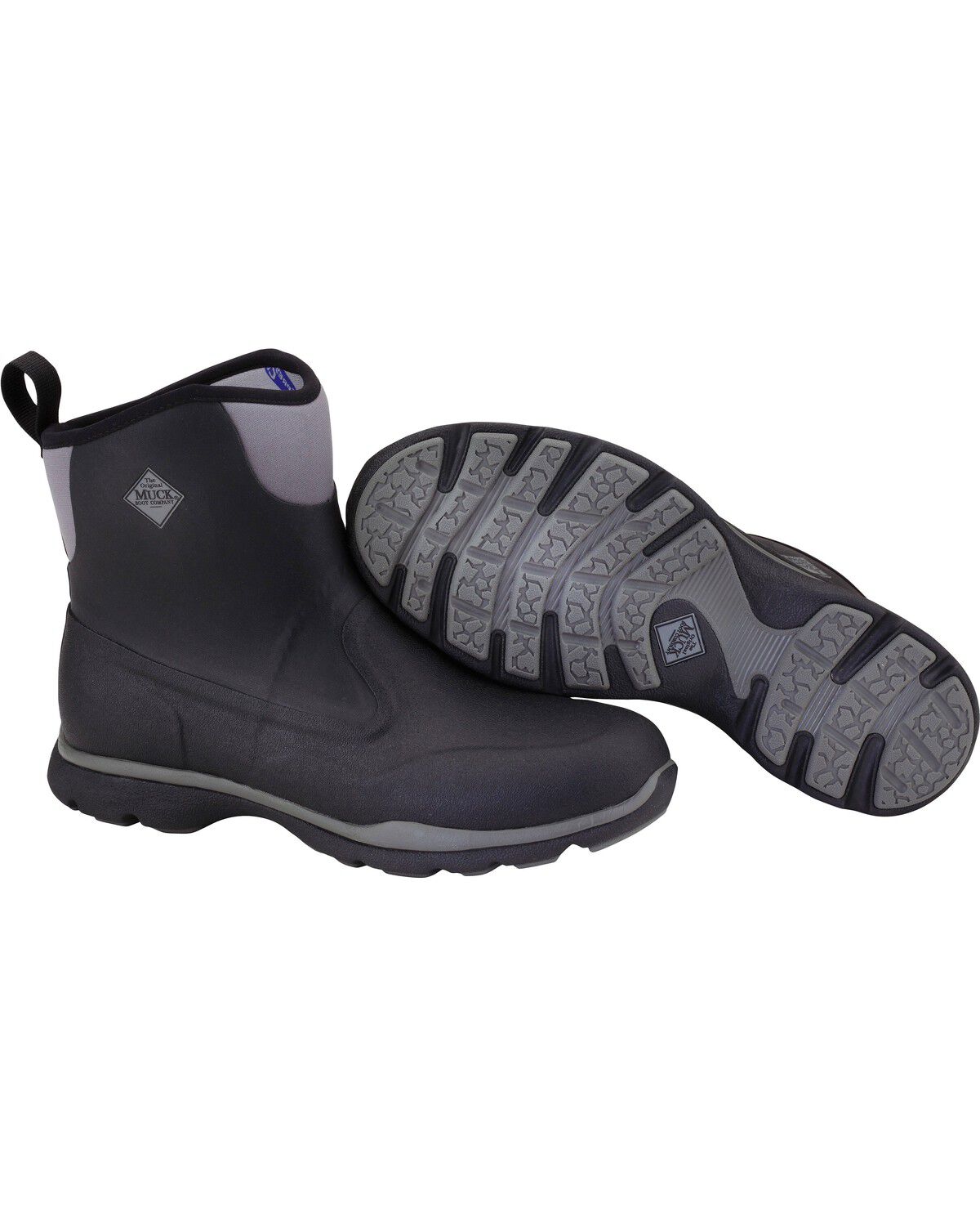Muck Black Excursion Pro Mid Boots, Black, hi-res
