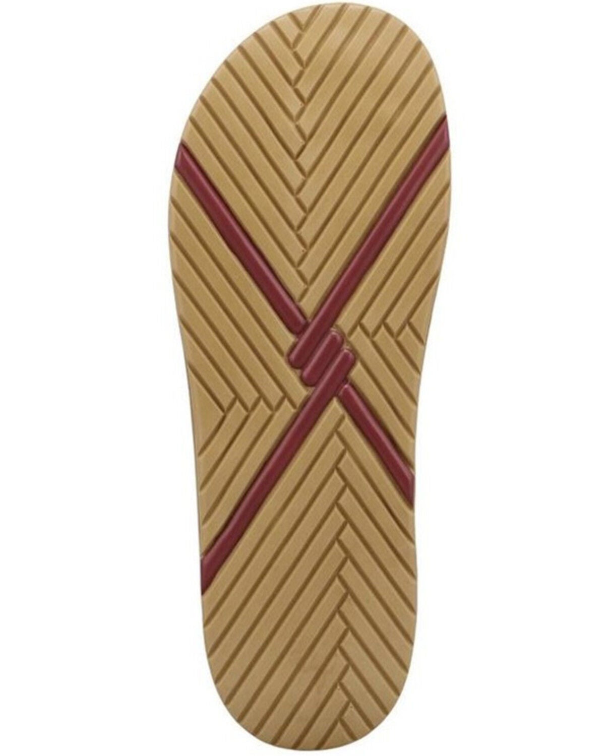 Image #4 - Hooey by Twisted X Flip Flops, Brown, hi-res