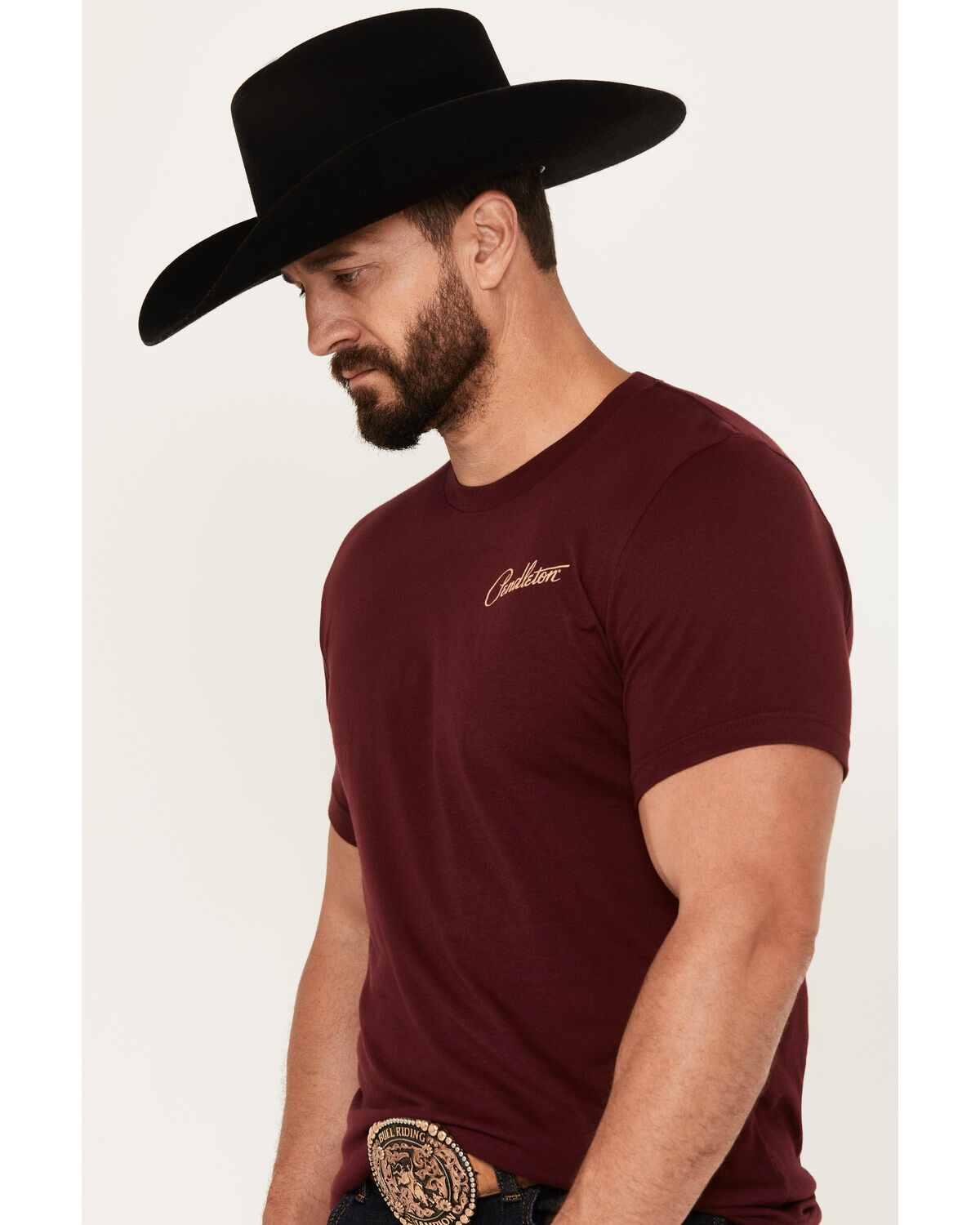Image #2 - Pendleton Men's River Logo Short Sleeve Graphic T-Shirt, , hi-res