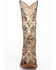 Image #4 - Corral Women's Taupe Inlay Western Boots - Snip Toe, Taupe, hi-res