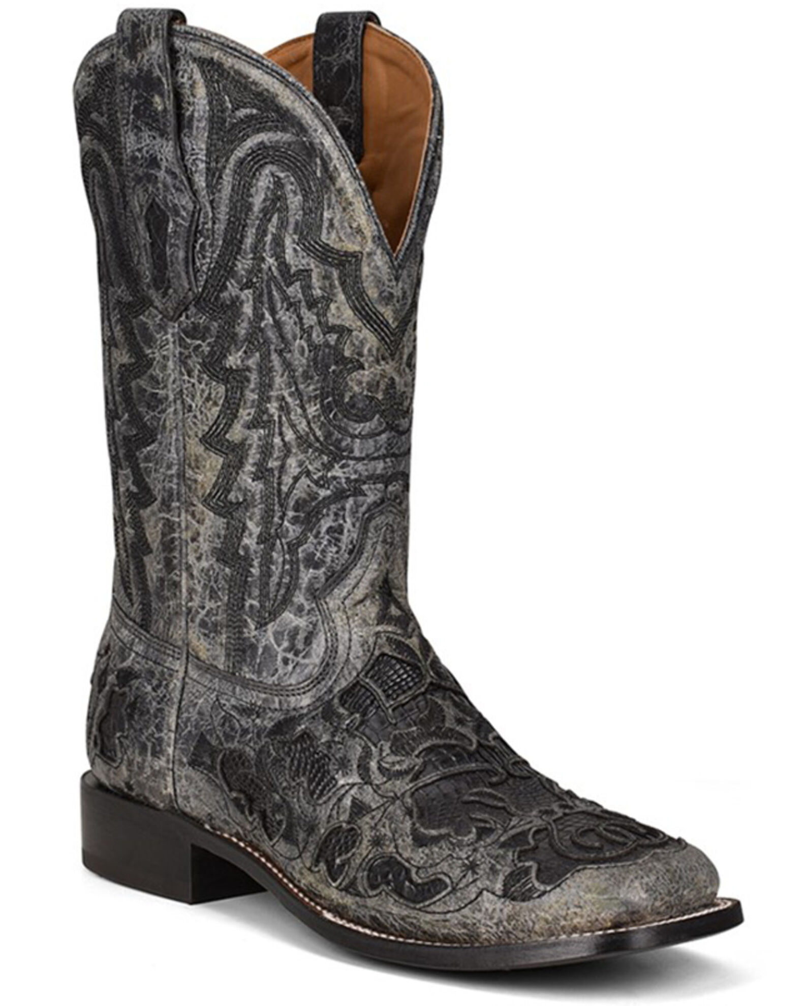 Mens corral boots square toe online